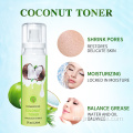 Extracto de coco hidratante con blanqueamiento personalizado Spray de tóner facial